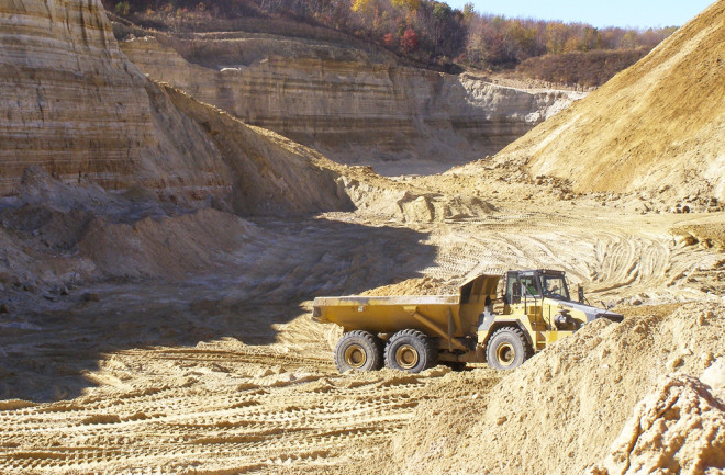 Sand Mine - Wisconsin Geological and Natural History Survey
