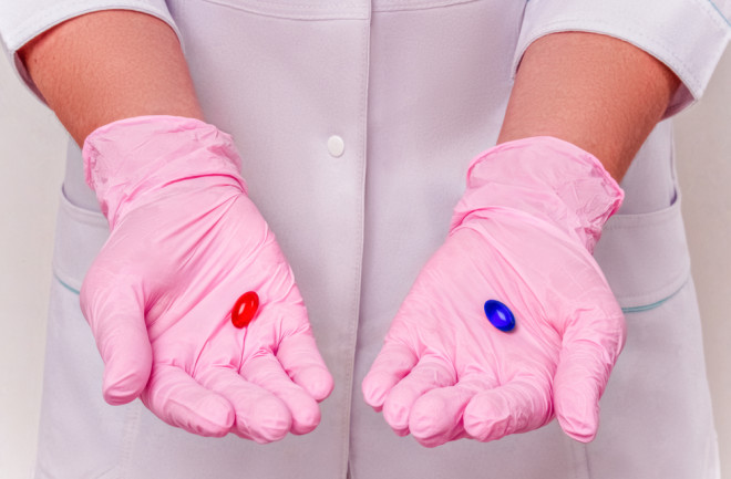 Two pill options, placebo effect